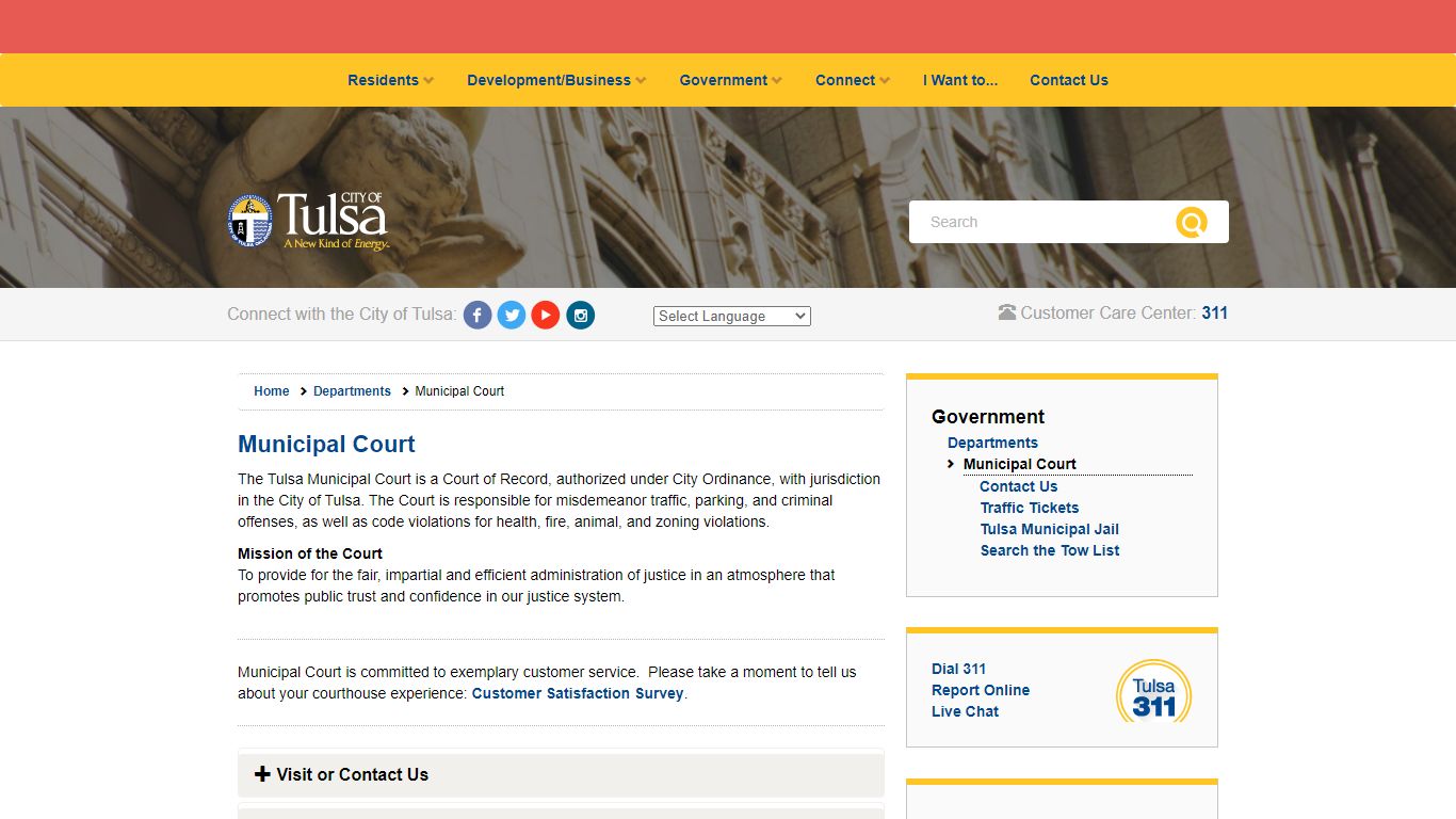 Municipal Court - City of Tulsa